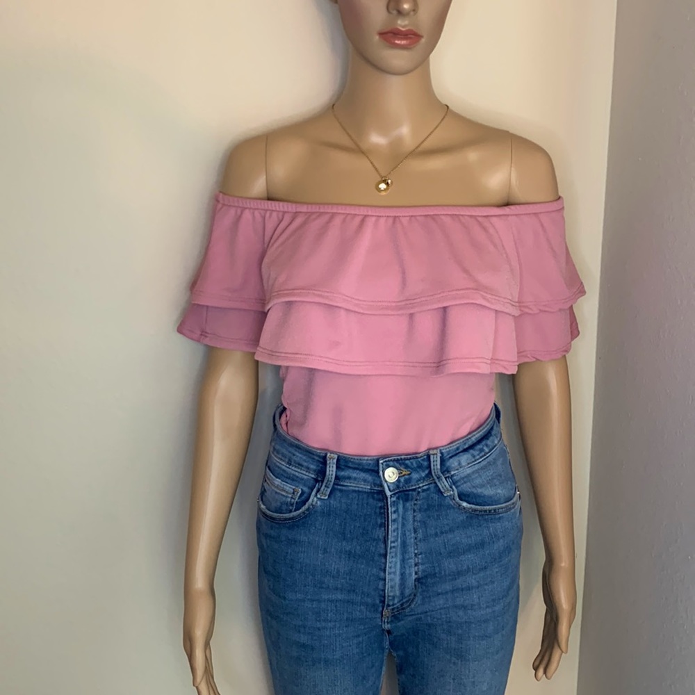 Pink bodysuit